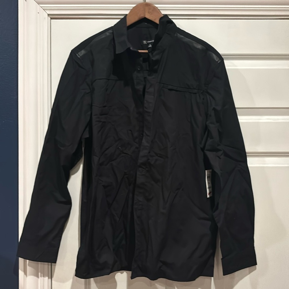 INC LONG SLEEVES BUTTON DOWN